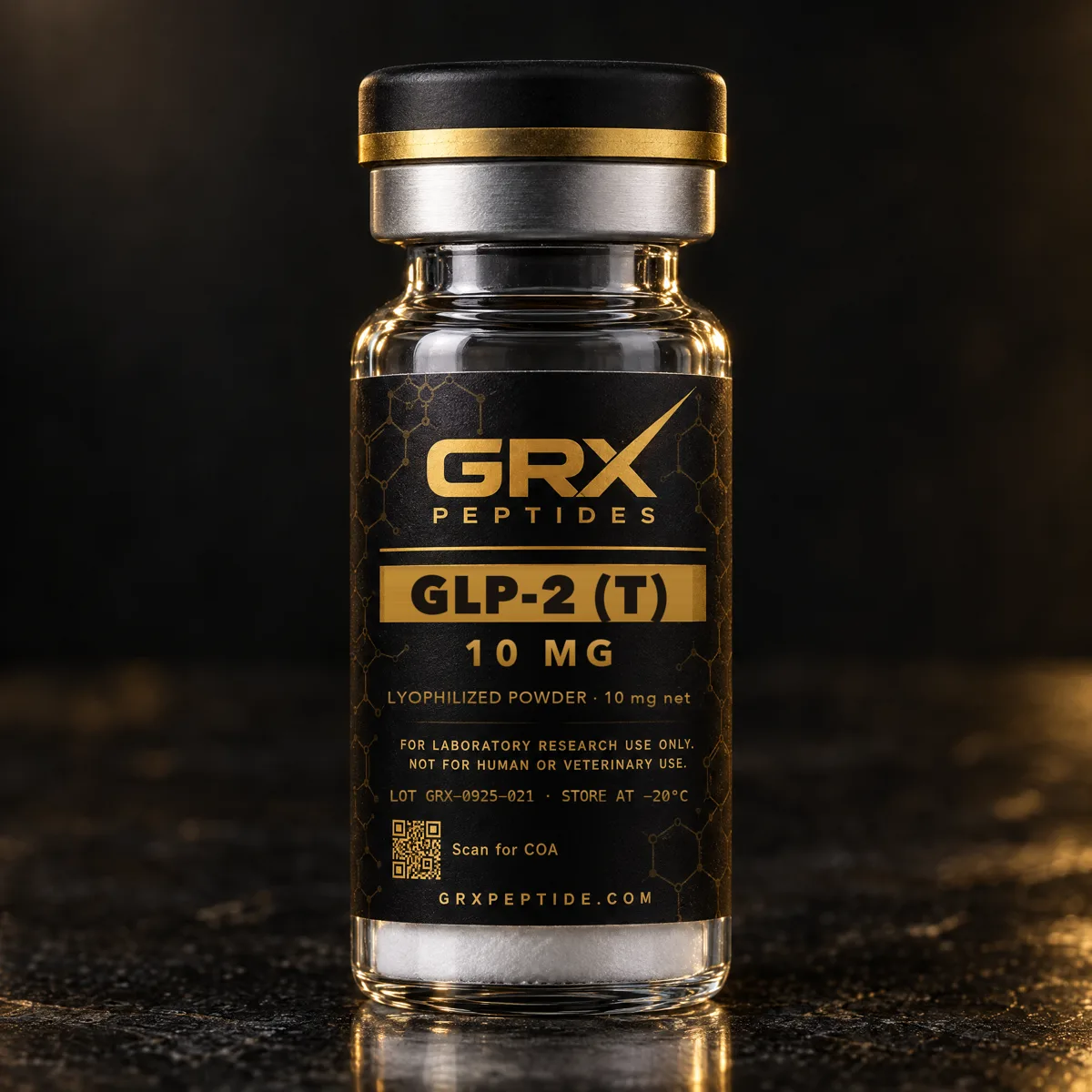 GLP-2 (T) 10 mg research vial